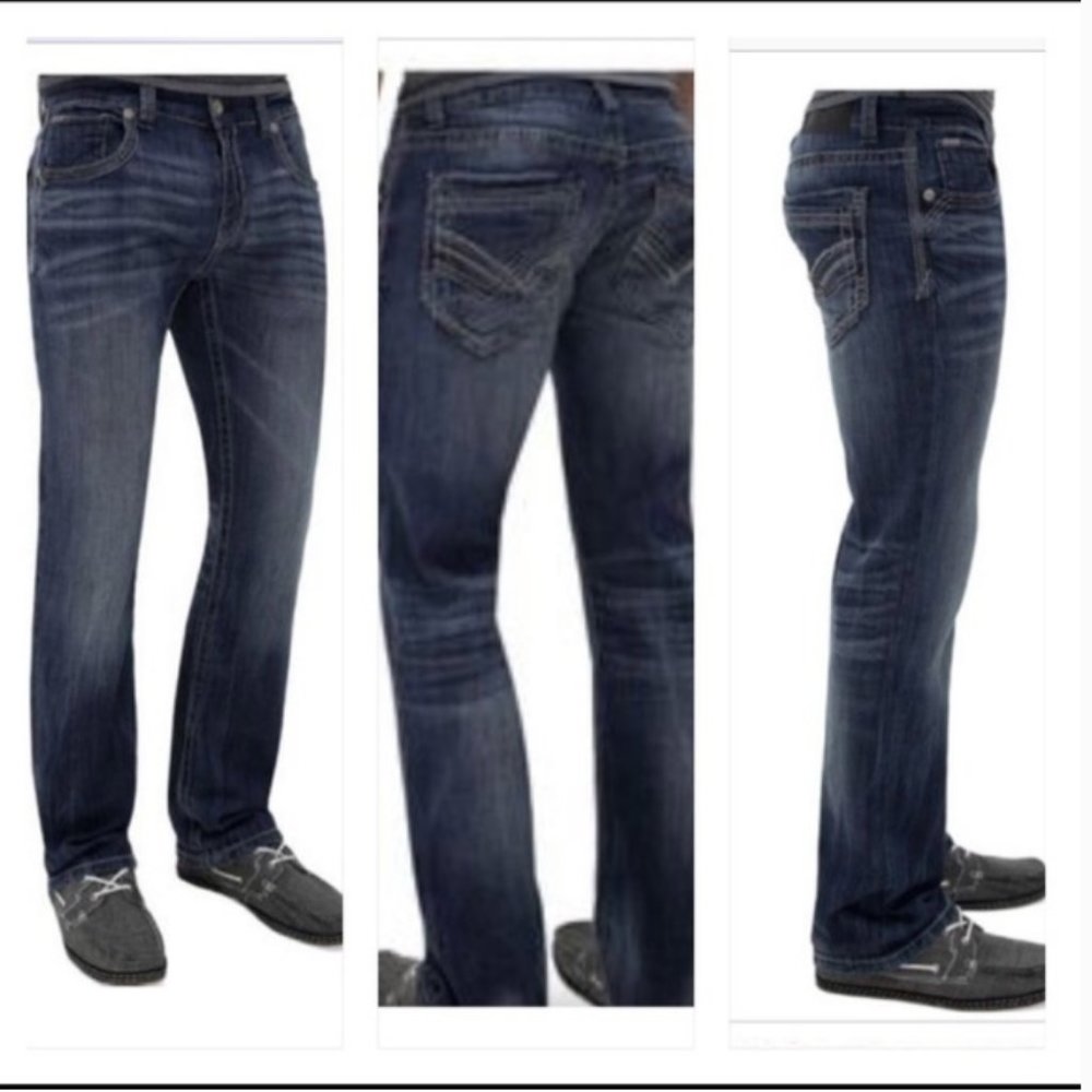 Buckle Black Straight Leg Jeans 29